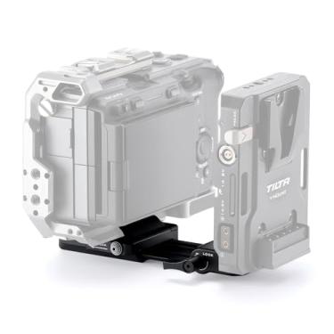 Imagem de Tilta Receptor ARCA ajustável para placa de bateria de montagem Mini PD V | Compatível com DJI Standard ARCA Quick Release e Gaiolas de Câmera | Suporte giratório ajustável | Acessório de equipamento