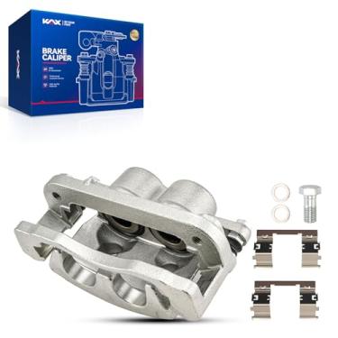 Imagem de KAX Conjunto de pinça de freio a disco adequado para Silverado 1500/Sierra 1500/Tahoe/Suburban/Silverado 1500 LD/Yukon/Suburban 1500/Yukon XL/XTS/Avalanche/Yukon XL 1500/Escalade, dianteiro direito ou