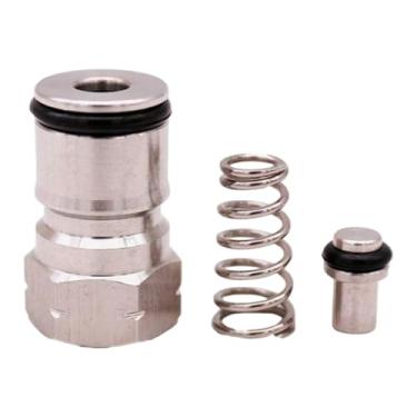 Imagem de DimyFew Conector de esfera para barril de cerveja artesanal, peça de reposição, acessórios de vedação, adaptador de barril em aço inoxidável com, in 9 16