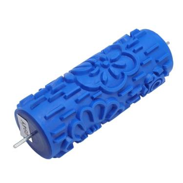 Imagem de KUIDAMOS Rolo de Textura de Tijolo de Borracha Durável, Rolo de Gravação para Móveis de Parede, Cobertura Sem Esforço para Reforma de Casa, 1 Unidade