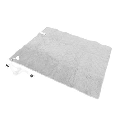 Imagem de Fockety Cobertor Aquecido para Carro, Cobertor Aquecido Elétrico de Flanela Macia Portátil, Manta Aquecida de 59 X 47 Polegadas Com 9 Configurações de Temperatura e 3 Temporizadores