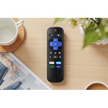 Imagem de Controle remoto de substituição universal para Smart TVs Roku LED/LCD/HD/4K/UHD