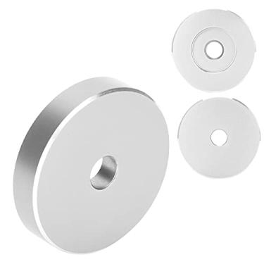 Imagem de SUNGOOYUE Adaptador de Plataforma Giratória Premium de 45 RPM, Toda Construção Em Alumínio, Diâmetro de 1,5 Polegadas, para Discos de Vinil Com Furos Grandes, Reprodução Estável Com Qualidade de Som