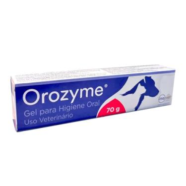 Imagem de Higienizador Bucal Orozyme Gel Para Cães e Gatos Inovet 70g