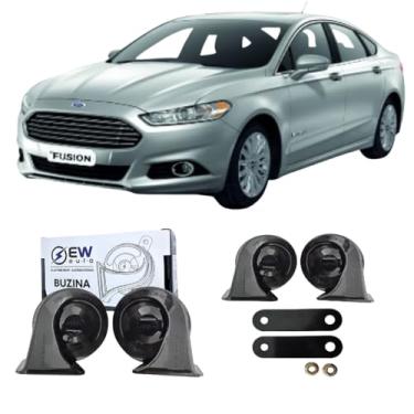 Imagem de BUZINA AUTOMOTIVA CARACOL (PAR) GRAVE/AGUDO PARAFUSION 2006>2013