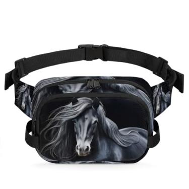 Imagem de Pochete animal dragão oceano legal para mulheres e homens com alça ajustável bolsa de cinto bolsa transversal bolsa de peito bolsa tiracolo bolsa tiracolo, Cor 22