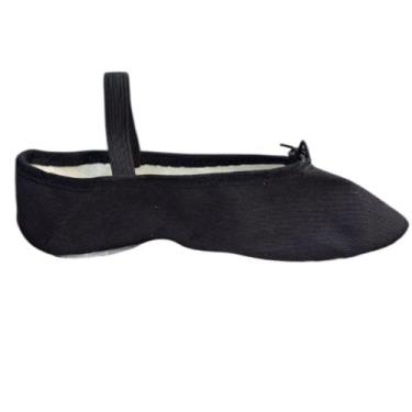 Imagem de Sapatilha Meia Ponta Só Dança Infantil Preta, Preto, 29