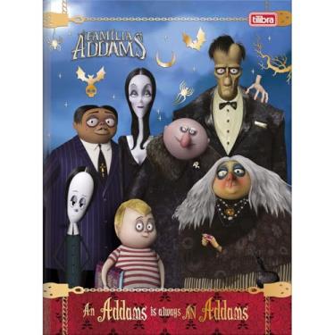 Imagem de Caderno Família Addams TILIBRA Universitário BROCHURA - 80 Folhas (An Addams is Always)