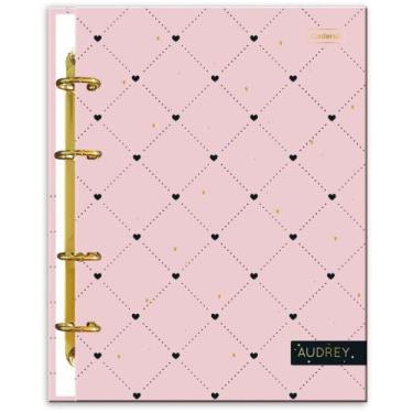 Imagem de Caderno Argolado Audrey com 6 Divisórias - Cadersil
