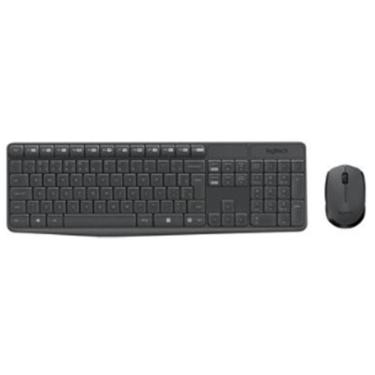 Imagem de Kit Teclado E Mouse Sem Fio Logitech Tecrado