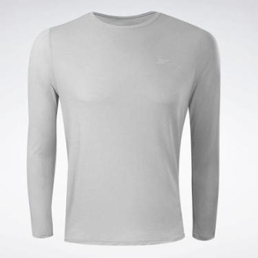 Imagem de Camiseta Reebok Manga Longa Dynamic Print Masculina-Masculino