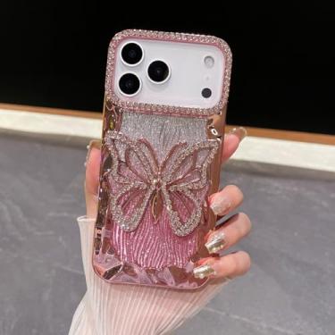 Imagem de Capa com revestimento gradiente para iPhone 16, 15, 14, 13, 12, 11 Pro Max Plus (para iPhone 16 Plus/Preto)