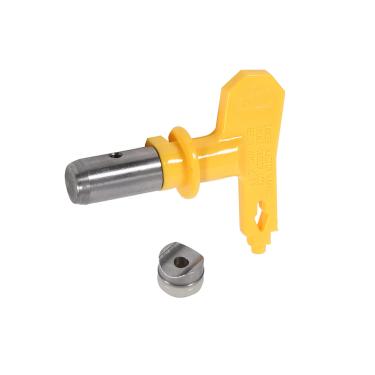 Imagem de GLOGLOW Bico de Pistola de Pulverização, Material de Aço de Tungstênio, Excelente Atomização para Pintura Interna e Externa, Compatível Com Pulverizadores Sem Ar, Modelo 517 para Diversas Aplicações