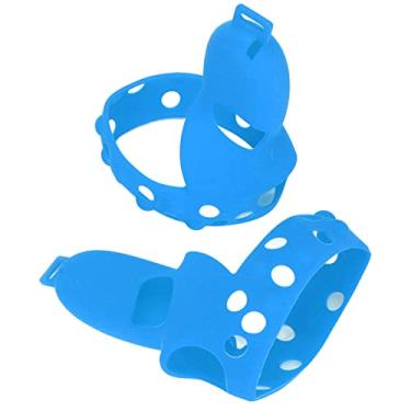 Imagem de RiToEasysports 2 Capa de Protetora de Capa do Controlador de Silicone para Uma Experiência Aprimorada de Jogo de VR para 2 Acessórios (Azul)