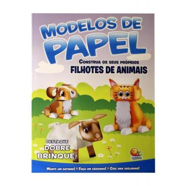 Imagem de Modelos de papel - filhotes de animais - Todolivro, 3