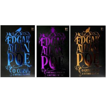 Imagem de Kit de livros Edgar Allan Poe - 3 vol -  Editora: Pé da Letra., 3