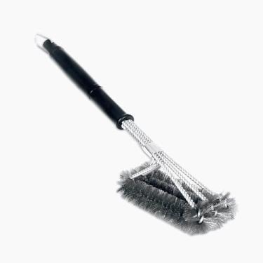 Imagem de Escova de AçO，AçO InoxidáVel，Capaz de Limpar Com EficiêNcia，Adequado para Limpar Churrasqueiras, FogõEs e Outras SuperfíCies de Cozinha