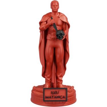 Imagem de Estátua Exu Matança Umbanda Candomblé (Cor Sanguis Obscurus)