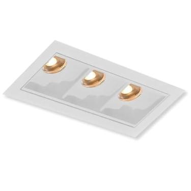 Imagem de 5 Spot Embutir De Led Luzon 6w 24° Linear 3000k Branco