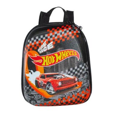 Imagem de Mochila Infantil Escolar Passeio Menino Hot Wheels Diversas Cores e Es