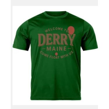 Imagem de Camiseta It A Coisa Bem Vindos A Derry Mayne 100% Algodão Unissex - ky