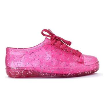 Imagem de Tenis Infantil Feminino Star Sapato Infantil Menina Escolar - OFF STAR