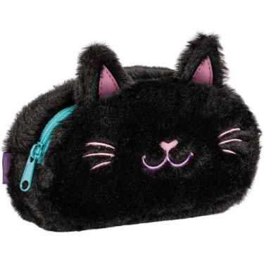 Imagem de Estojo Pelúcia Purrfect Cats 1 Divisória Tilibra 3021