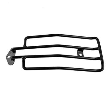 Imagem de Generic Rack de Bagagem Traseiro para Motocicleta, Material de Ferro Durável para Design Curvo Xl883/1200 para Motocicletas Chopper Cruisers (Preto)