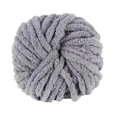 Imagem de Fio Chenille Colorido Macio De 250g Para Tricô Grosso, Ninho De Animai