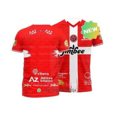 Imagem de Camiseta Esportiva Masculina Respirável Estampada De Manga Curta Para 