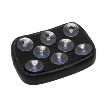 Imagem de Almofada De Assento Traseiro Com Ventosa Preta Para Harley 883 1200 48