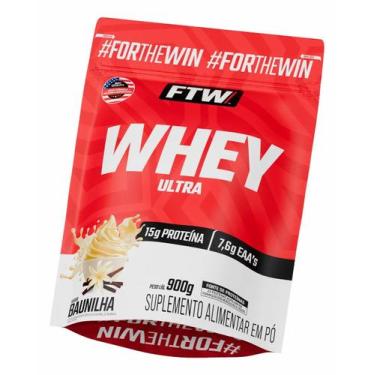 Imagem de Whey Protein Concentrado Ultra 900g Refil Baunilha FTW, Baunilha