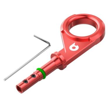 Imagem de Bevinsee Alavanca de óleo para EA211 1.0TSI 1.4TSI compatível com VW GOLF MK7, vareta de óleo compatível com A3 8V, substituída 04E115611AC, alumínio, vermelho