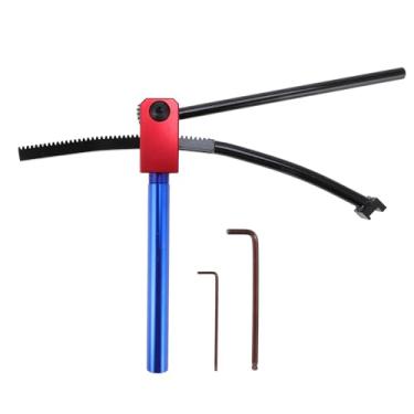 Imagem de A ABSOPRO Ferramentas de troca de pneu de bicicleta suja para Enduro e Motocross rodas de 16 a 53 cm, trocador de pneu de bicicleta suja com hastes de suporte de 20 mm para eixos de 20 mm, kit de