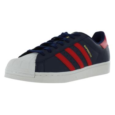 Imagem de adidas Tênis masculino Originals Superstar, Preto, vermelho, 40