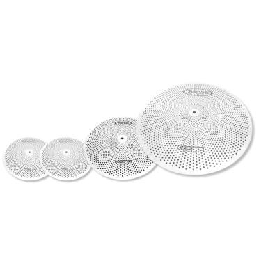 Imagem de Kit Pratos Hero Mute Par Chimbal 14 + Crash 16 + Ride 20