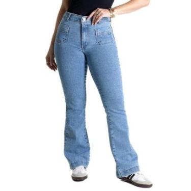 Imagem de Calça Jeans Sawary Boot Cut Petit - 281411 - Azul claro 36-Feminino