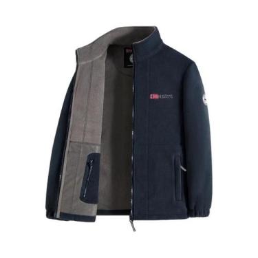 Imagem de Jaqueta De Fleece Masculina plus Size 2025, Grossa, Quente E À Prova D