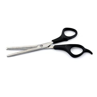 Imagem de Tesoura profissional de pelos do nariz, aparador de barba, 16,5 cm para cuidados pessoais da G.S Online Store