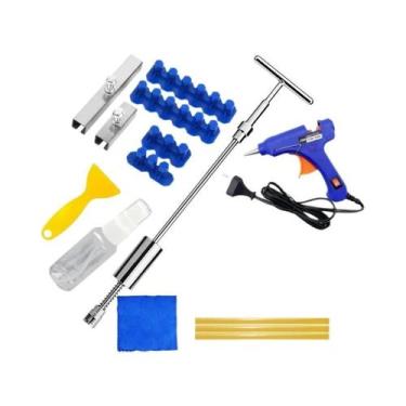 Imagem de Kit De Reparo De Amassados Para Carros Azul ZFOUEK: Ferramenta De Remo