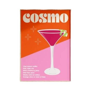 Imagem de Pintura Em Tela De Desenho Animado De Suco De Frutas, Sangria, Negroni