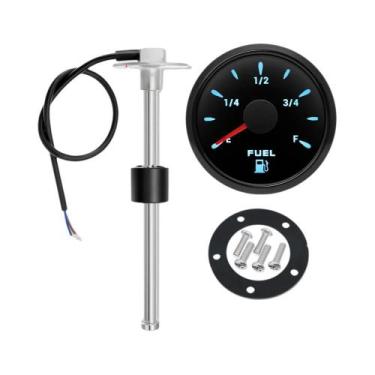 Imagem de Medidor De Nível De Combustível Universal De 52mm Com Sensor De Flutua