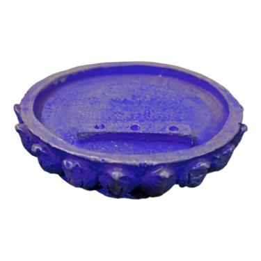 Imagem de Incensário Redondo 8 cm 3 varetas Universal Lilás Resina