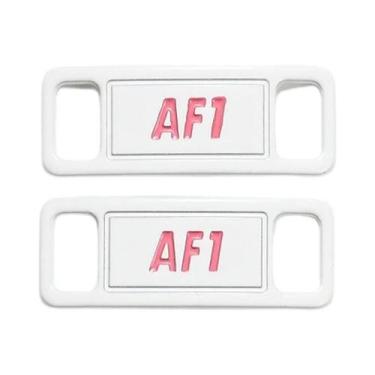 Imagem de Fivela De Metal Unissex Para Cadarços De Tênis AF1, Acessórios De Deco