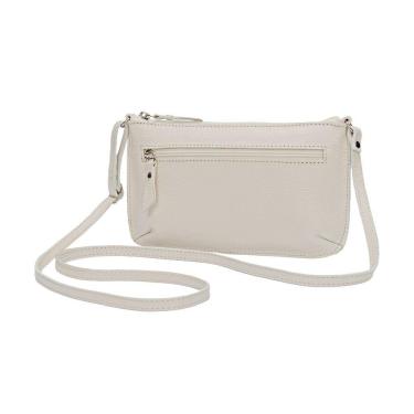 Imagem de Bolsa Transversal Pequena Mini Tiracolo Feminina Lateral Couro 