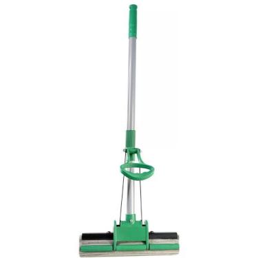 Imagem de Mop Rodo Esfregão Mágico Cabo Extensivel 1,20m Limpeza Pesada Absorve 