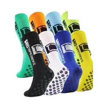 Imagem de Meias Esportivas Masculinas E Femininas Antiderrapantes Até a Panturri