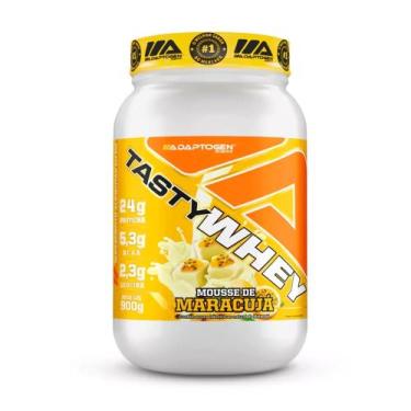 Imagem de Tasty Whey 3W Adaptogen - 900g, mousse de maracujá