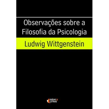 Imagem de Livro - Observações sobre a filosofia da psicologia