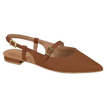 Imagem de Sapatilha vizzano mule ref 1206.1009.7286 feminino, Marrom, 37